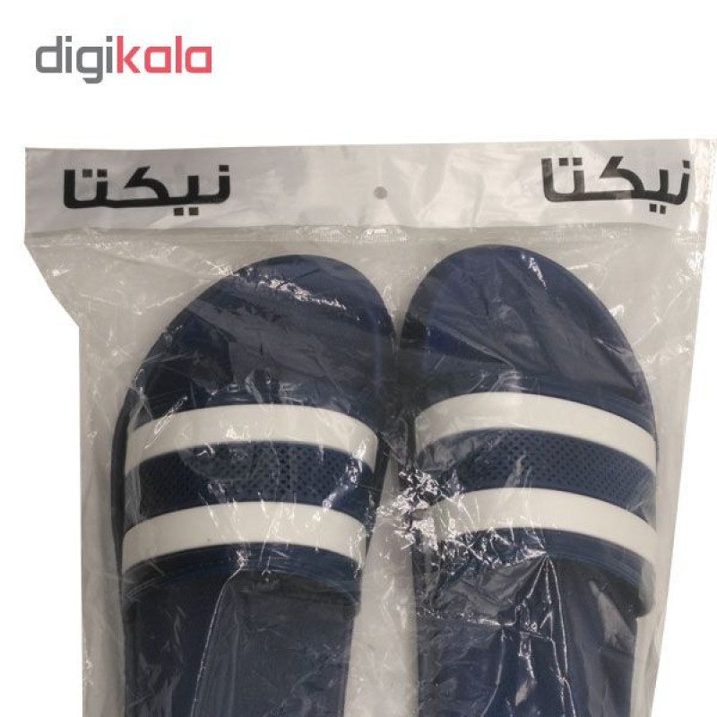 دمپایی مردانه نیکتا مدل M 197 رنگ سرمه ای