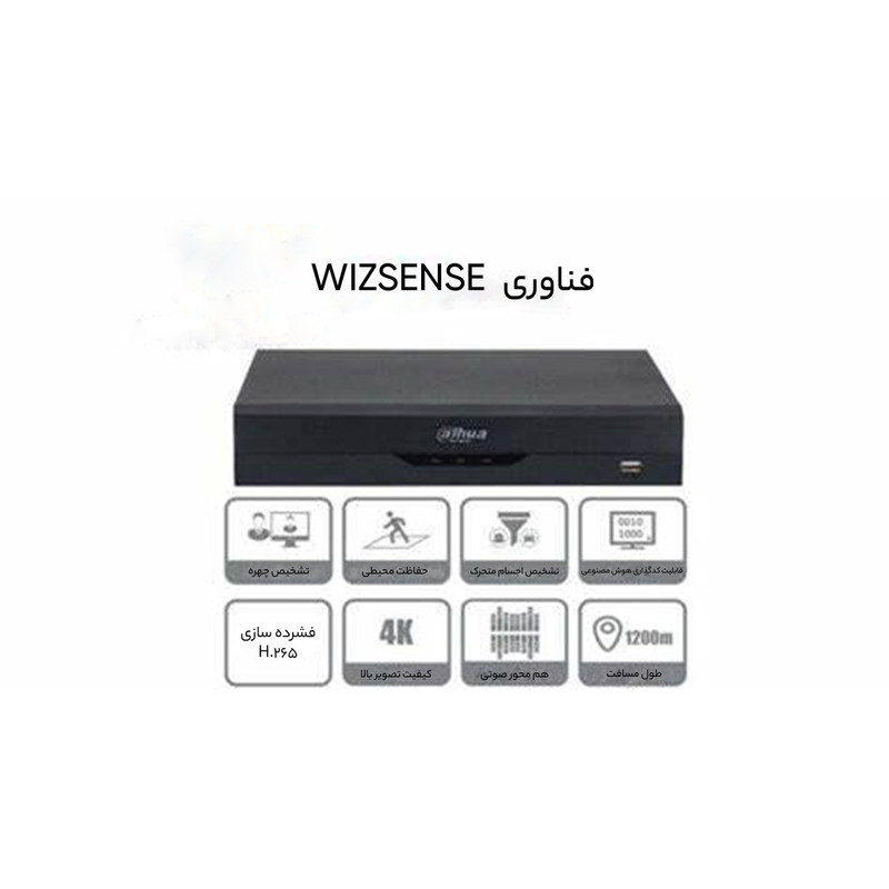 ضبط کننده ویدیویی داهوا مدل DH-XVR5108HS-4KL-I3