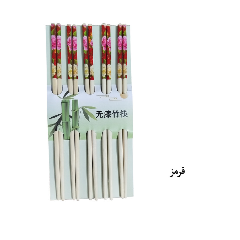 چوب غذاخوری مدل بامبو کد 1316 بسته 10 عددی
