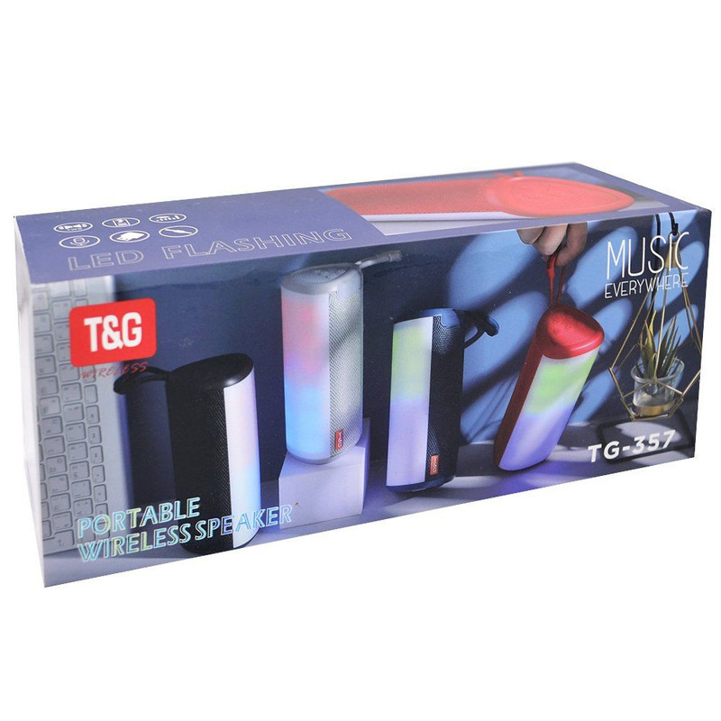اسپیکر بلوتوثی قابل حمل تی اند جی مدل TG-357
