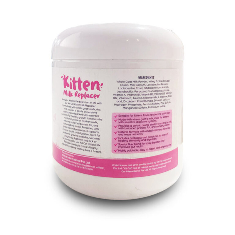 شیر خشک بچه گربه کیت کت مدل Kitten Milk Replacer وزن ۲۰۰ گرم
