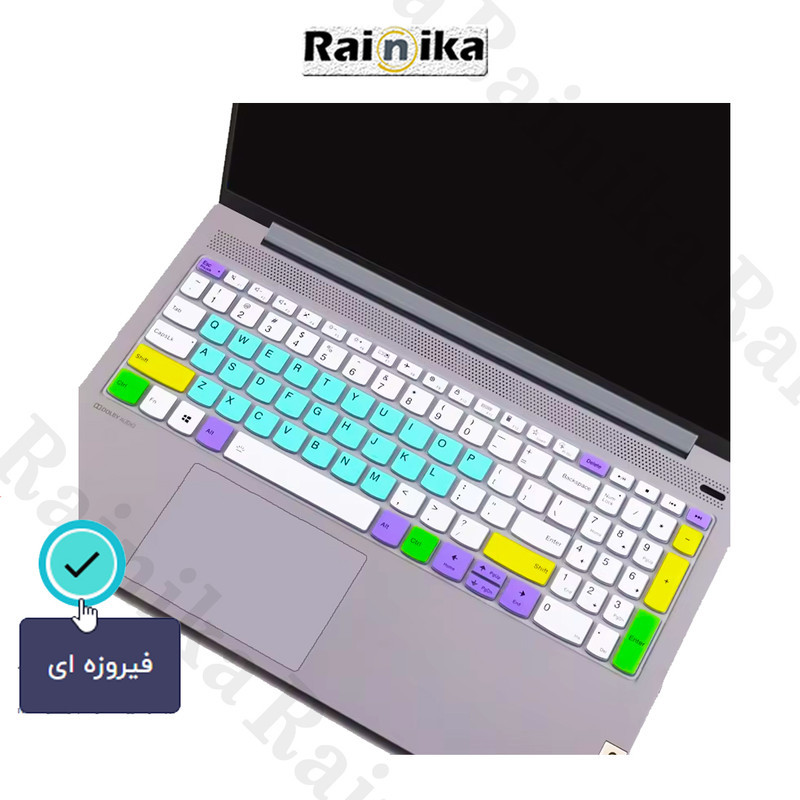کاور کیبورد لپ تاپ رینیکا مدل 15.6 Slim3 مناسب برای لپ تاپ Lenovo Ideapad slim 3 15.6 inch