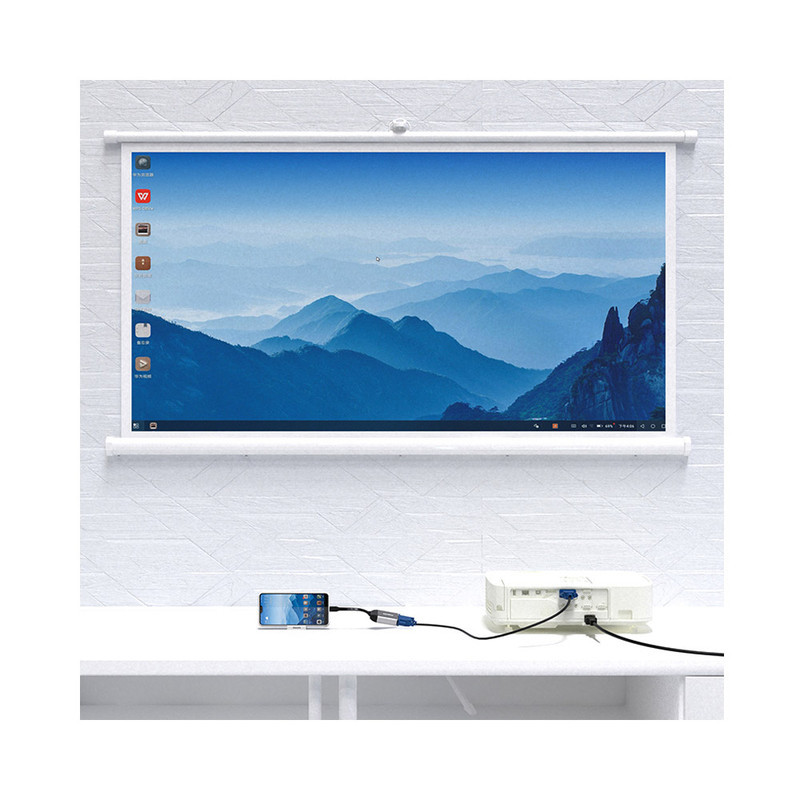 مبدل USB-C به HDMI VGA فیلیپس مدل SWR1607A93