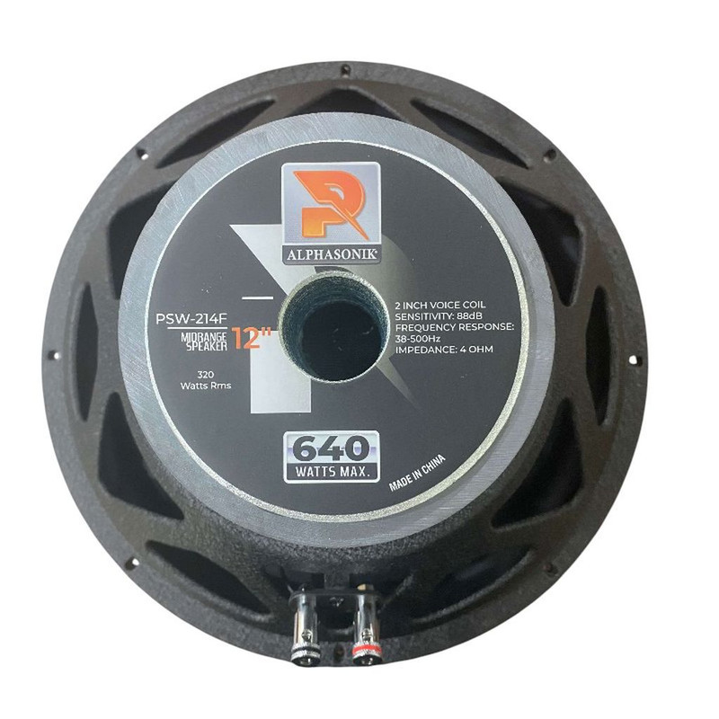 ساب ووفر پشت خودرو آلفاسونیک مدل PSW-214F سایز 12 اینچ