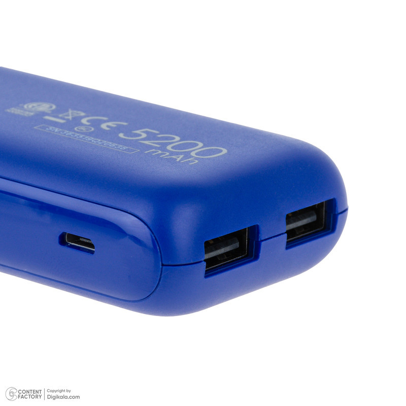 پاوربانک 10 وات موفی مدل Power boost ظرفیت 5200 میلی‌آمپرساعت به همراه کابل MicroUSB