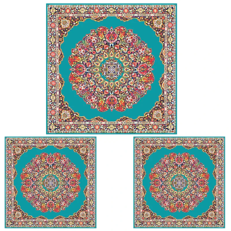 ست رومیزی سه تکه طرح ترمه کد 9920.5