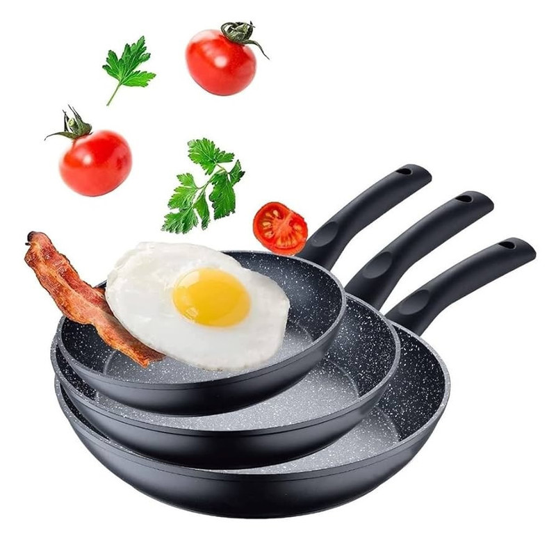 سرویس تابه سنگی 3 پارچه استون لاین مدل 12296