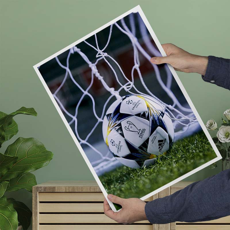 پوستر کارنيکا طرح عاشق فوتبال Football Lover کد 89401 مجموعه 8 عددی