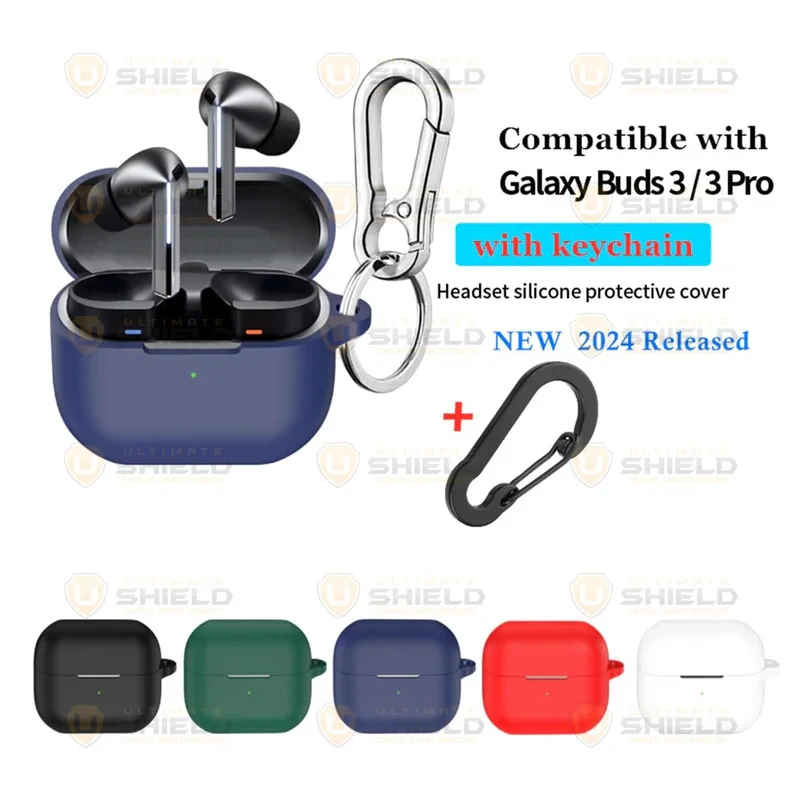 کاور آلتیمیت شیلد مدل Silicone UL مناسب برای کیس هدفون بی‌سیم سامسونگ Galaxy Buds 3 FE