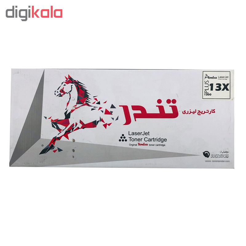تونر مشکی تندر مدل 13X Plus کد 8086