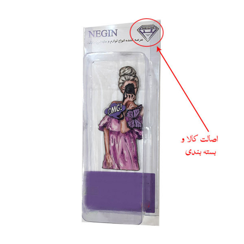 ابزار تزیین کیک نگین مدل دختر عکاس