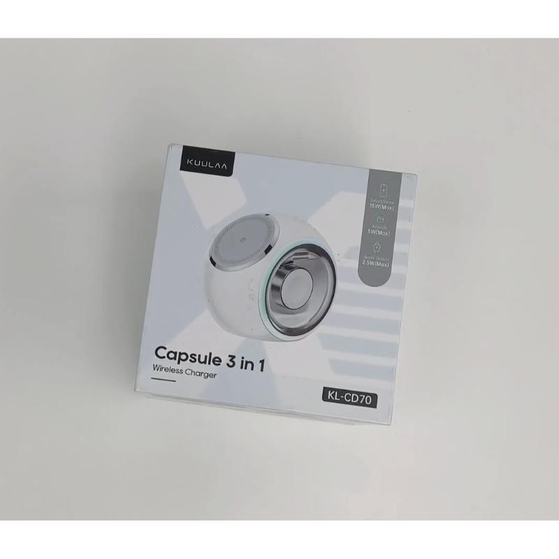 داک شارژر بی سیم کولا مدل KL-CD70 3in1