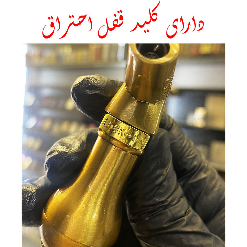 فندک مدل کلاسیک طرح قفل دار