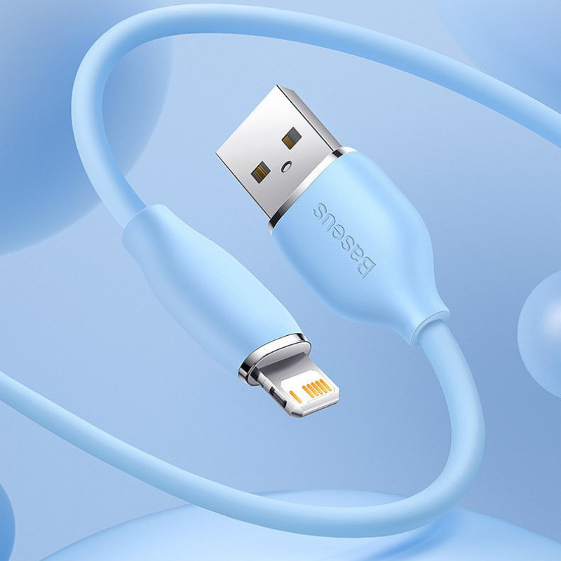 کابل تبدیل USB به لایتنینگ باسئوس مدل CAGD0001 طول 2 متر
