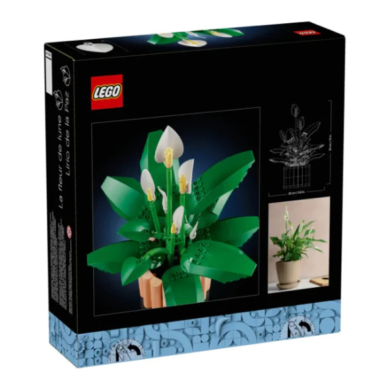 لگو 474 تکه سری بوتانیکال مدل Peace Lily 11504