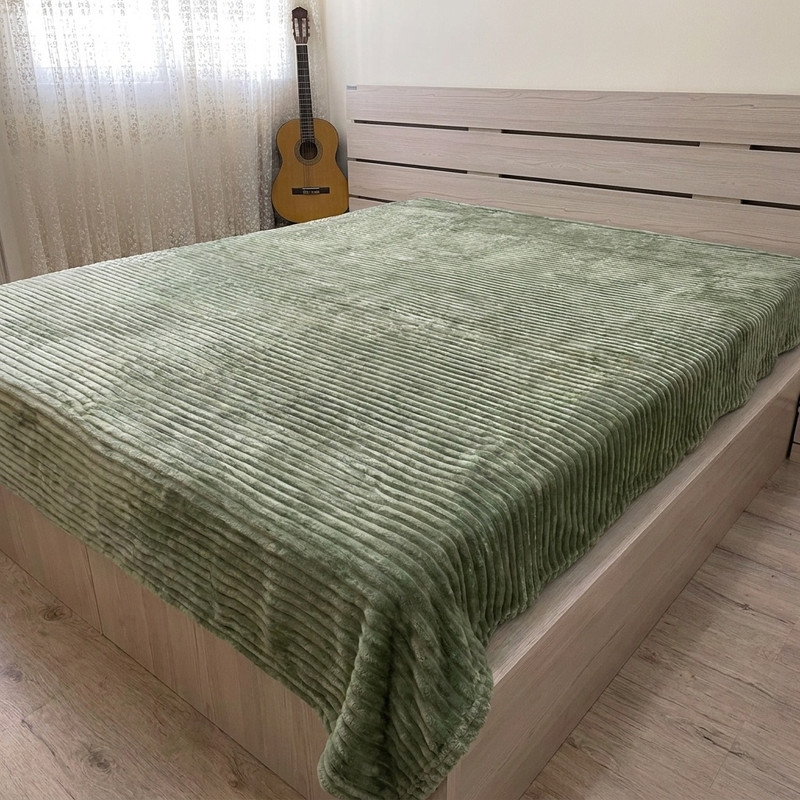 پتو مسافرتی مدل پلیسه دونفره سایز 220x200سانتی متر