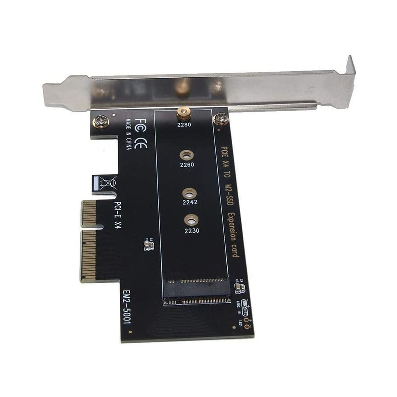 کارت تبدیل M2 SSD NVME به PCI-E 3.0 X4 مدل EM2-5001