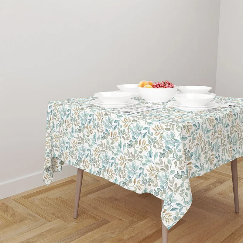 رومیزی طرح برگ کد F2RO1082