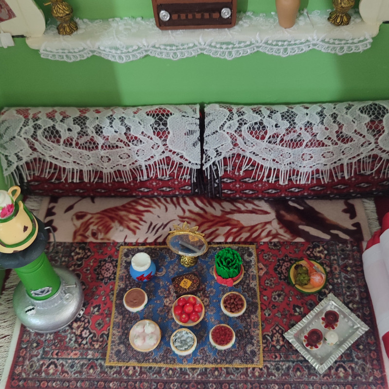 دیوارکوب مدل هفت سین خانه نوستالژی