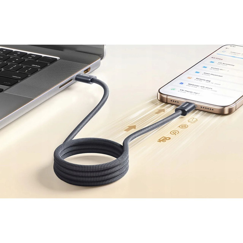 کابل تبدیل USB-C بیسوس مدل Dynamic 4 Pro 100W طول 1 متر