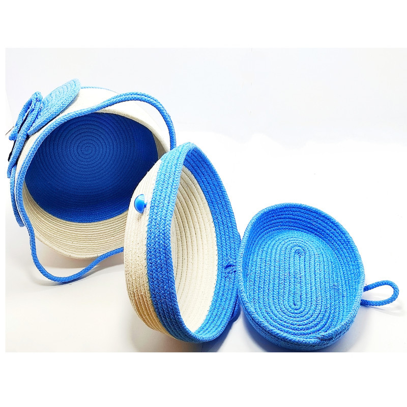 ست کاور دستمال کاغذی و سطل اتاق کودک مدل فیل کد N3