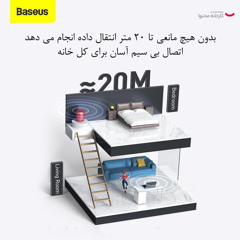 دانگل بلوتوث بیسوس مدل  BA04