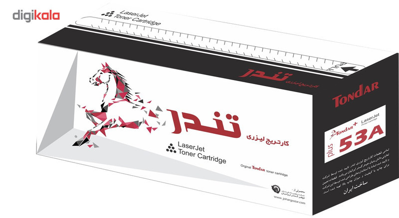 تونر مشکی تندر مدل 53A ضمانت2ساله3700برگی