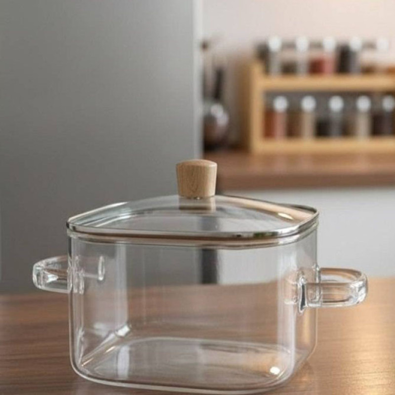 قابلمه مدل مربع شعله مستقیم کد 3.2L  سایز 14