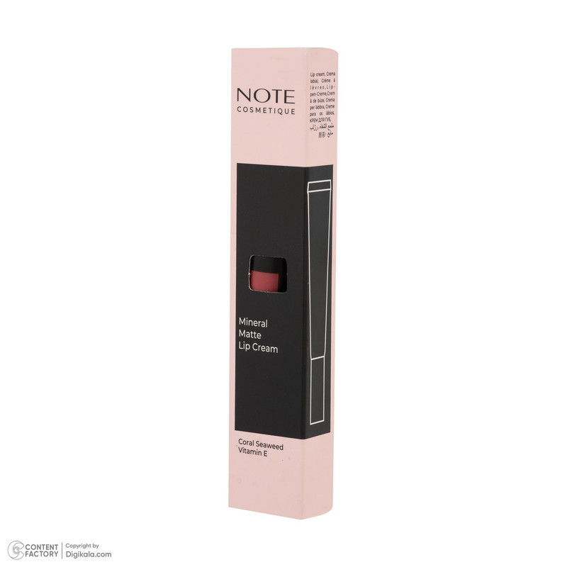 رژ لب مایع مات نوت مدل Mineral شماره 02