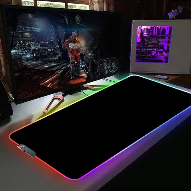 ماوس پد مخصوص بازی مدل FSD-15 RGB-80CM