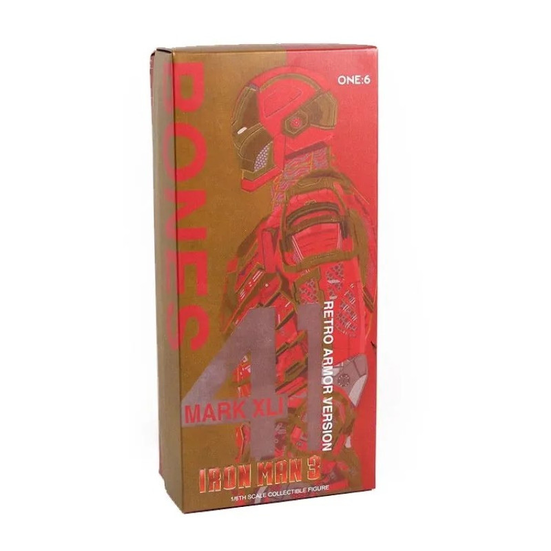 اکشن فیگور مدل Iron Man 3 Mark XLI ارتفاع 30 سانتی متر