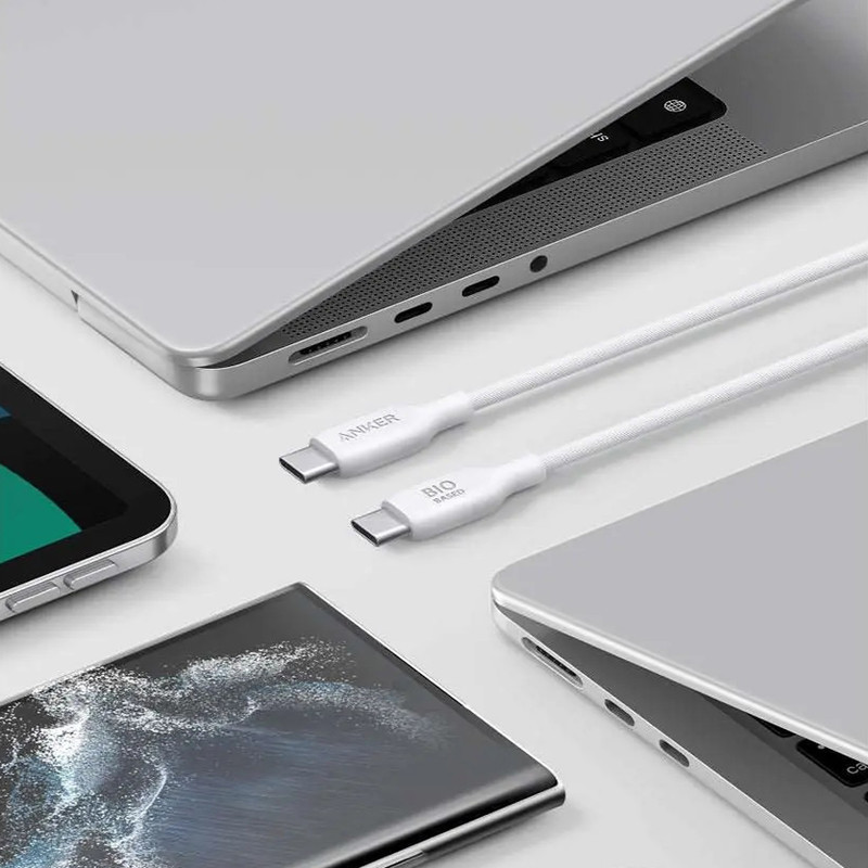 کابل USB-C انکر مدل 544Bio-Based A80F1 طول 0.9 متر