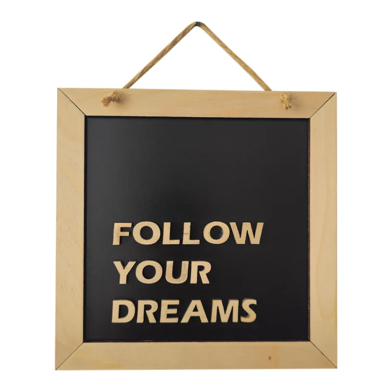 دیوارکوب مدل follow your dreams