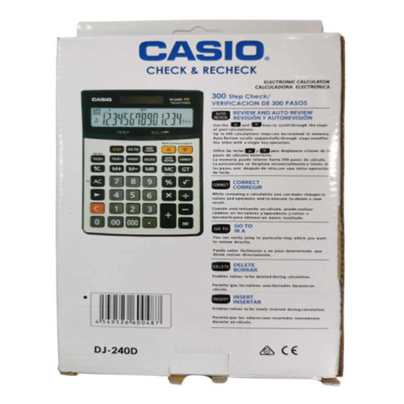 ماشین حساب مدل DJ-240D کد 240300