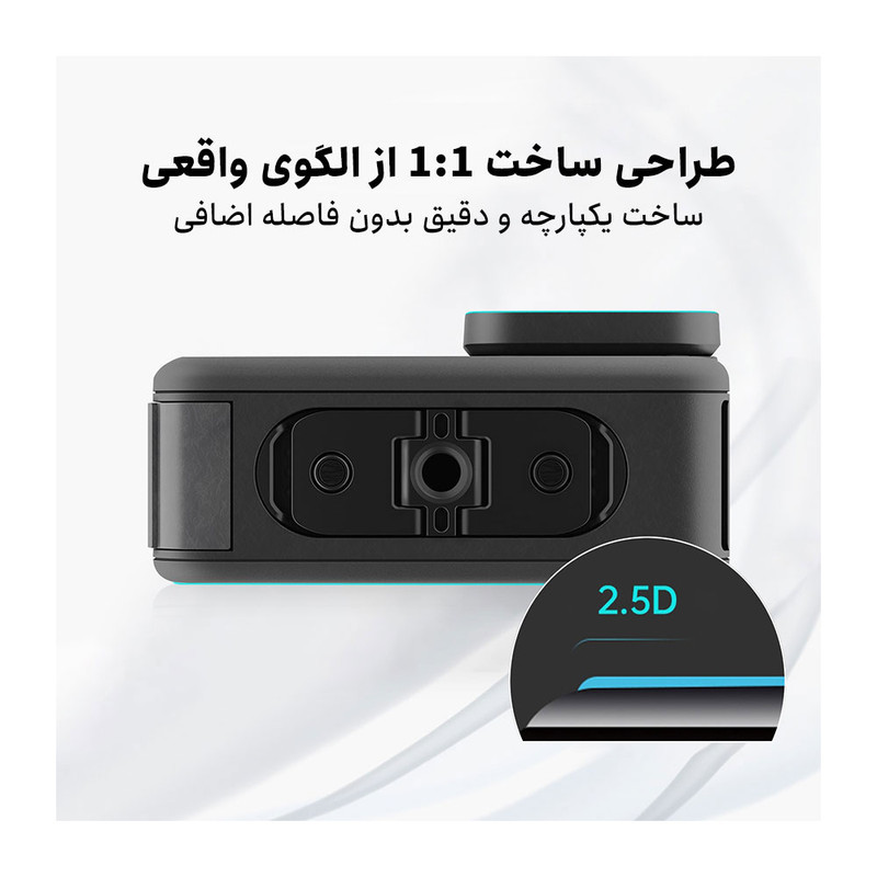 محافظ لنز پلوز مدل  Tempered Glass pu954 مناسب برای دوربین ورزشی Gopro Hero 13