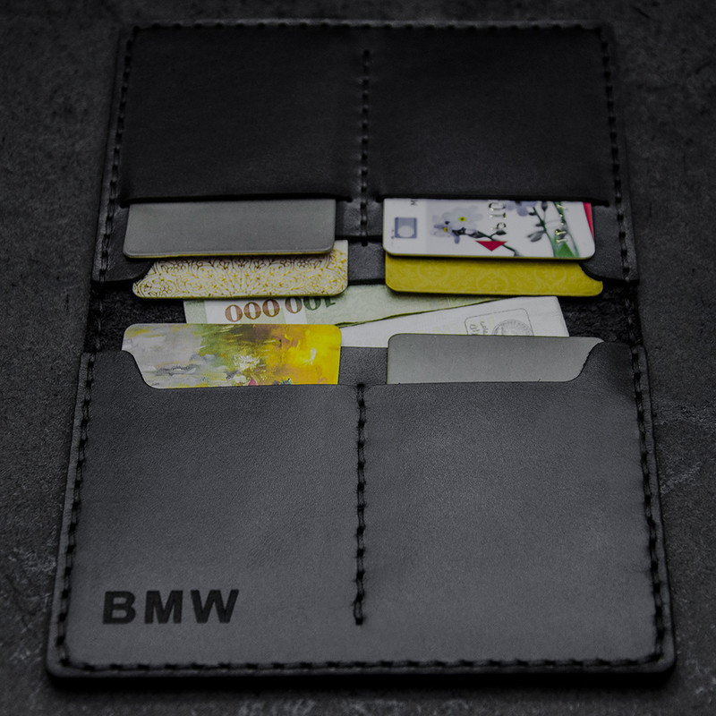 کیف مدارک خودرو چرمینه اسپرت طرح BMW کد 47024