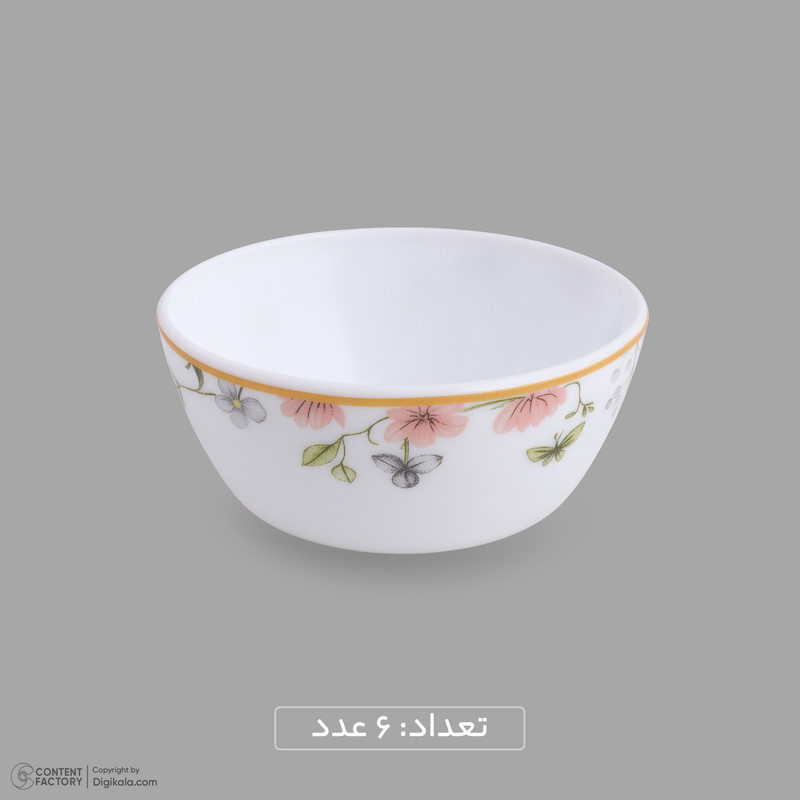 سرویس غذاخوری اوپال 26 پارچه 6 نفره دینو مدل  Butterfly