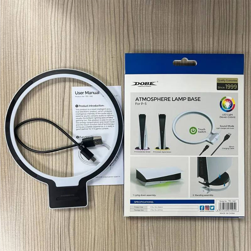 پایه اتمسفر مخصوص پلی استیشن 5 دابی  مدل RGB TP5-1562
