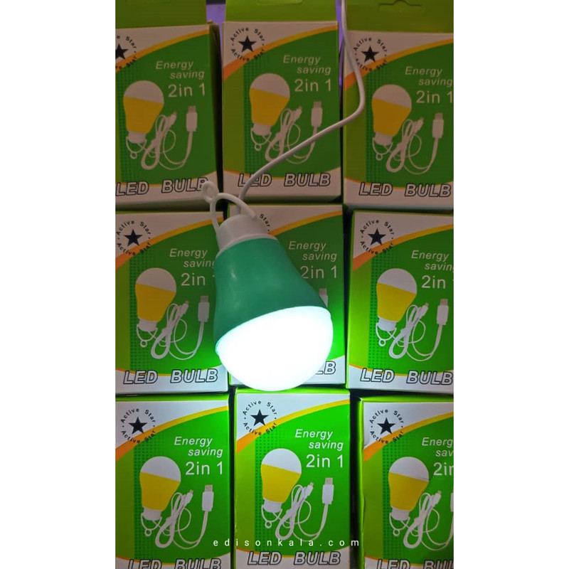 USB لامپ ال ای دی مدل Energy saving بسته 2 عددی