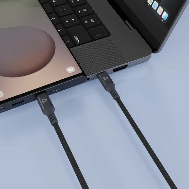 کابل تبدیل USB-C پاورولوژی مدل PC020 طول ۱.۲ متر