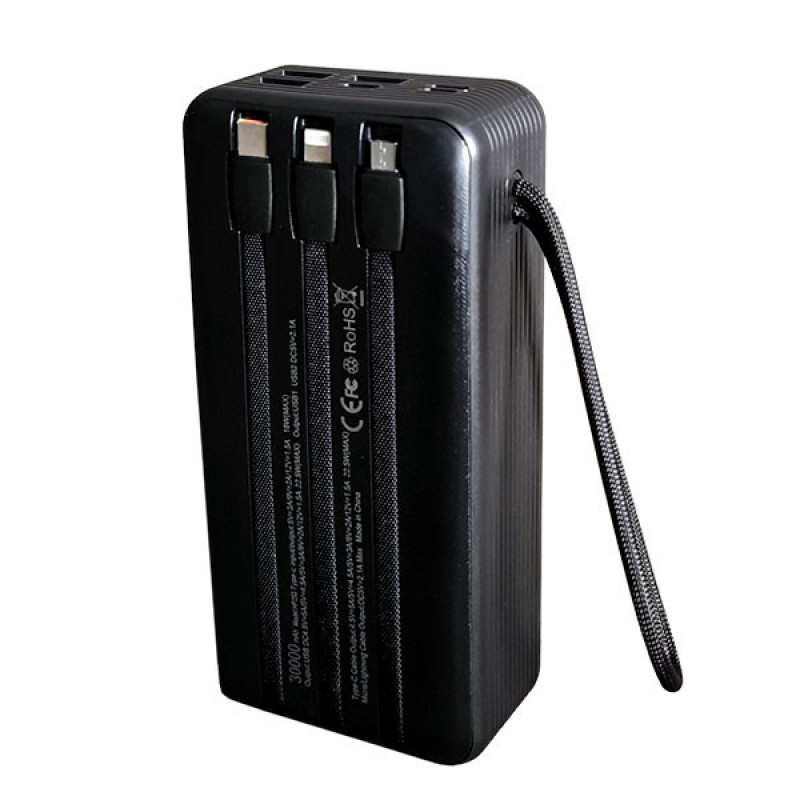 پاوربانک هپو مدل HP253 ظرفیت 30000 میلی آمپر ساعت