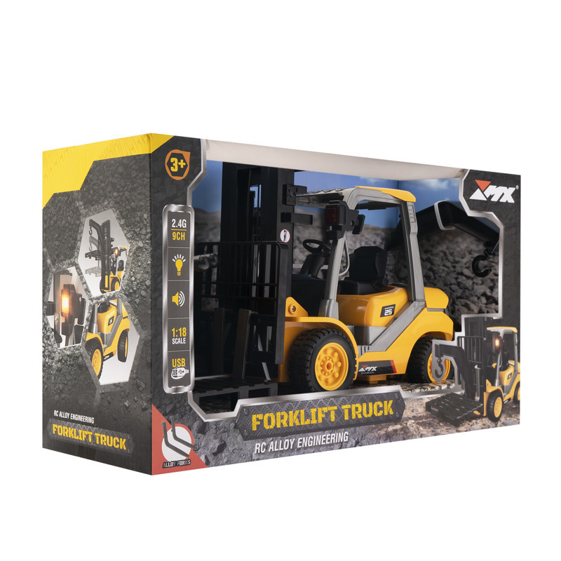 ماشین بازی کنترلی مدل لیفتراک کد RC ALLOY-6821