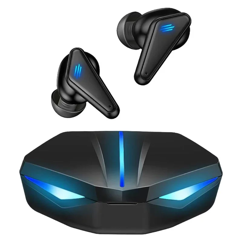 هدفون بلوتوثی مدل K55 با قابلیت حذف نویز (ANC)، درگاه شارژ USB Type-C، دارای کنترل لمسی روی گوشی‌ها، حالت Gaming، مقاومت در برابر رطوبت و عرق