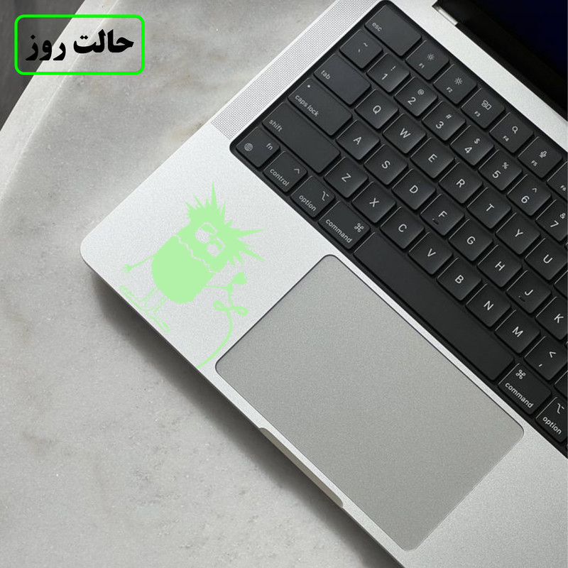 استیکر کلید و پریز مدل شبنما طرح میکروب