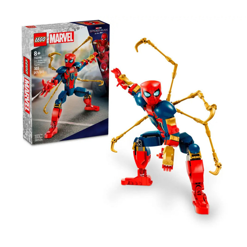 لگو سری Iron Spider-Man مدل Construction Figure کد 76298
