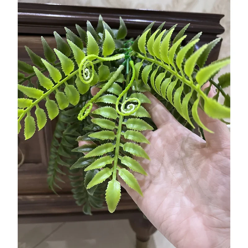 گل مصنوعی مدل آویز سرخس مینیاتوری