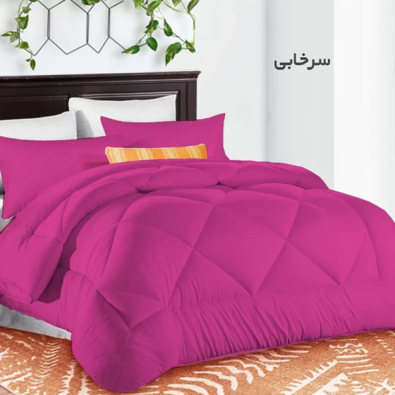 لحاف چیداری مدل میکرو دو نفره سایز 240x220 سانتی متر