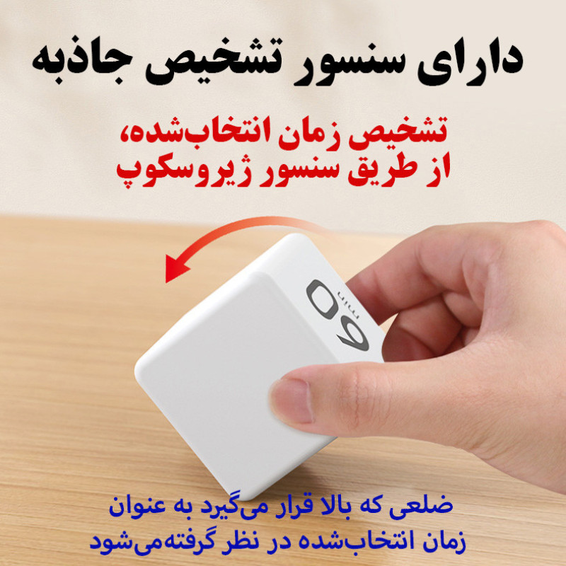 زمان‌ سنج مدل جاذبه‌ای 12 زمانه کد CT01-90