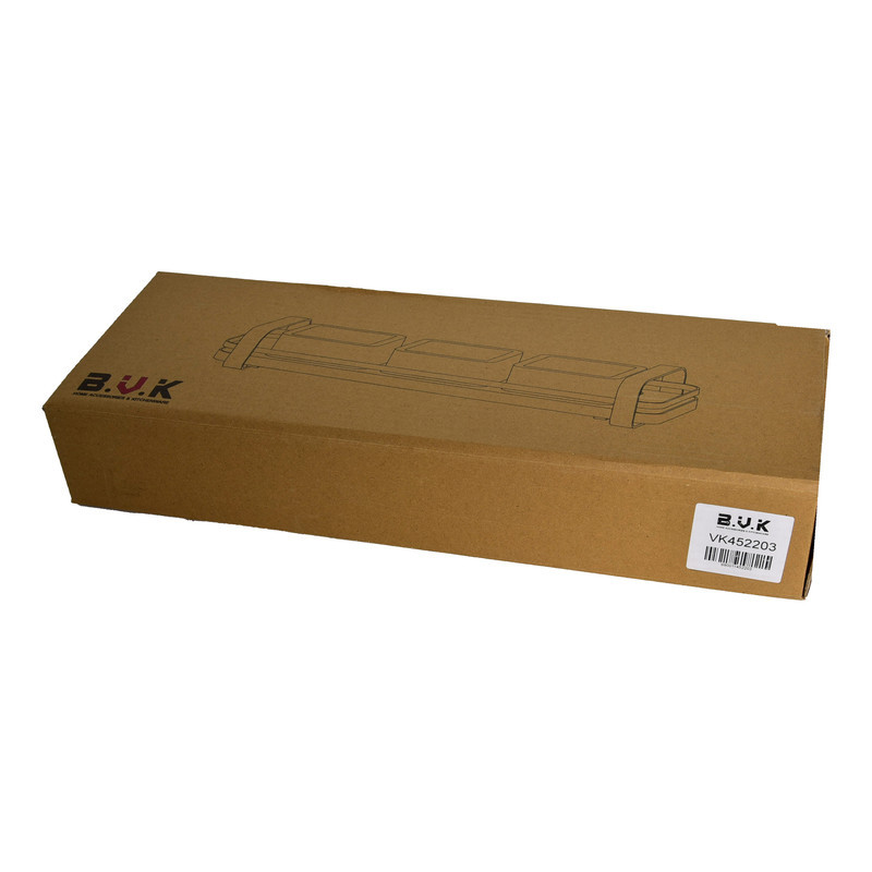 اردوخوری بی‌وی‌کی 3 خانه طرح مجستیک کد 452203، جنس چوب، مناسب سرو و پذیرایی، شستشو با دست