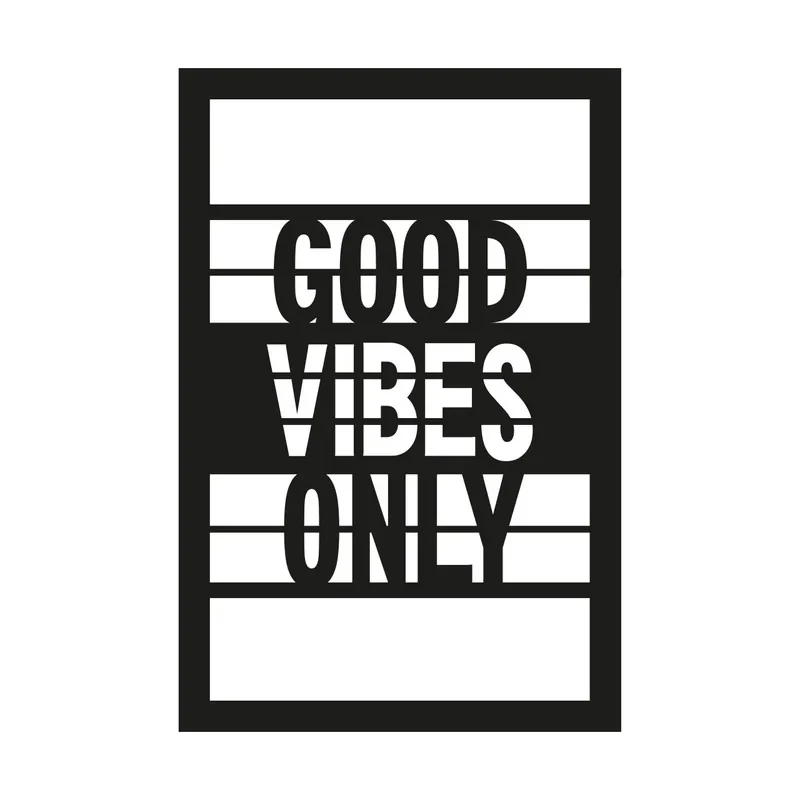 دیوارکوب ناویا مدل GOOD VIBES ONLY